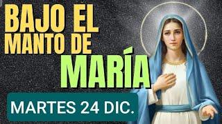 BAJO EL MANTO DE MARÍA.  MARTES 24 DE DICIEMBRE DE 2024