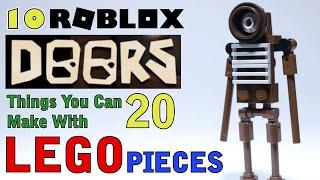 10 Roblox Doors things you can make with 20 Lego pieces