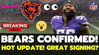 NOW! BIG CONTRACT? CONFIRMED IN CHICAGO! UNBELIEVABLE! RELEASED THE BOMB! CHICAGO BEARS NEWS TODAY