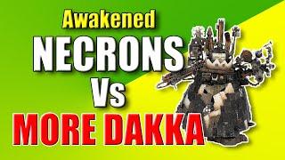 Necrons  Ork More Dakka 40k Battle Report