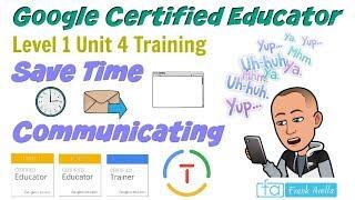 Google Certified Educator Level 1: Unit 4