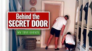 Secret Doors & Dazzling Floors – Our Bed & Bath Design | My Tiny Estate