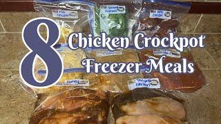 Easy Chicken Freezer Meal Prep: Crockpot Dinners for Busy Days!