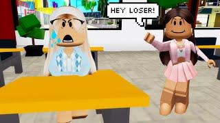 NERD IS STUCK IN SCHOOL WITH HER BULLY! *Brookhaven Roleplay*