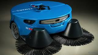 Industrial Sweeper & Vacuum for cleaning in wet condition | KEMARO K900