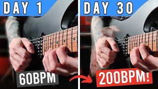 How To Build Guitar Speed FAST (Just Practice THIS!)