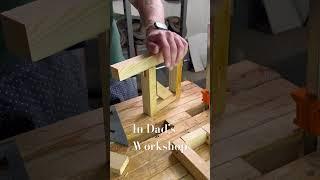 Today in Dad’s Workshop- Creative Joinery Blocks for Kids with scraps #weekendcrafting #crafternoon