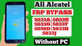 All ALCATEL FRPBYPASS |Alcatel OT-5033G, 5033A, 5030D GOOGLE ACCOUNT BYPASS WITHOUT PC 2024 VER:8.1