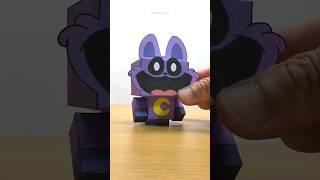 3D Shapes CatNap（Smiling Critters）Paper Craft Idea #diycrafts #satisfying #art #shorts