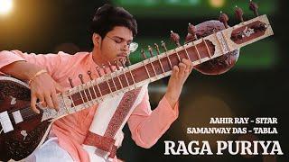 Raga Puriya ~ Aahir Ray (Sitar), Samanway Das (Tabla) | Ambadevi Hall ~ Amravati, Maharashtra | 2024