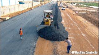 Beat The Best Techniques Installation Foundation New Road Dozer Pushing And Grading Gravel