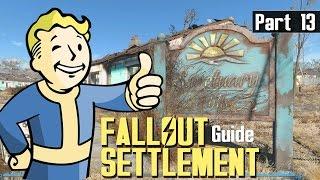 Fallout 4 - SETTLEMENT BUILD GUIDE 13 - Town Update