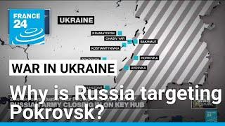 Russia using ‘meat-grinding’ military tactics in Pokrovsk • FRANCE 24 English