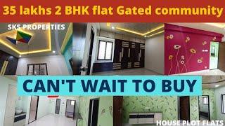 2 BHK FLAT Rs 35 LAKHS IN GATED COMMUNITY - ID - 266