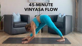 45 Min Restorative Vinyasa Flow with Coach Paola Pietri