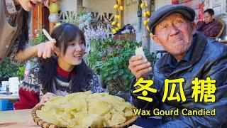 Make crystal-clear wax gourd candy and share the sweetness with your family!【叫我阿霞Channel】