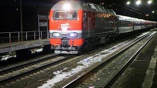 [RZD] EP2K-186 with a passenger train, Velikiy Novgorod