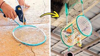 Gaiola criativa para pássaros DIY: reaproveite objetos antigos