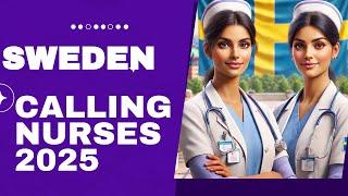 Move to Sweden as a Nurse: No IELTS, Free Visa! #internationalnurses #nurseabroad #healthcarejobs