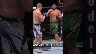 Sergei Pavlovich DESTROYED Tai Tuivasa 🫣 #shorts