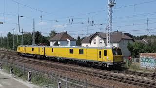 Zugverkehr in Sedlitz-Ost und Hosena am 01.08.2024 - Schotter, Kessel und die Streitmacht