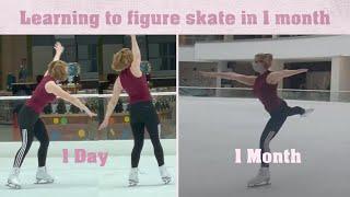 Adult Figure Skating Progress  -1 Month