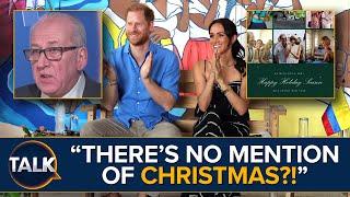 "Woke Clap Trap!" | Prince Harry and Meghan Markle Release Official Christmas Card