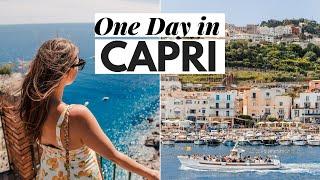 Capri Italy Travel Vlog : How to Spend One Day in Capri