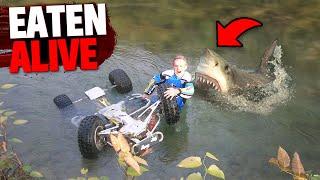 This Man Was EATEN ALIVE After Crashing ATV Into Shark Infested Water!