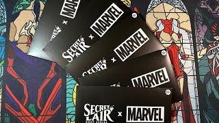 Marvel Secret Lair Foil Opening DAMAGED CARDS?