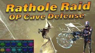 SOLO Raiding a Insane Rag Rathole  - Defending Op Redwoods Cave | Ark PvP