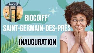 Biocoiff' Saint-Germain-des-Près | Inauguration presse | Salon de coiffure bio