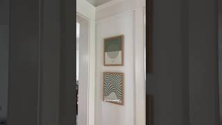 The EASIEST DIY frames! Try it yourself and lmk what you think  #diyframes #diyhomedecor