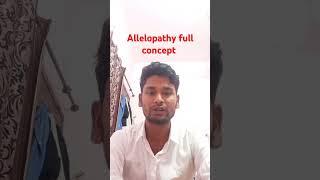 Allelopathy full concept clear #jrf#srf#net #other competitive exam