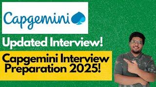 Capgemini Updated Interview Preparation 2025 | Main Topics To Be Covered 