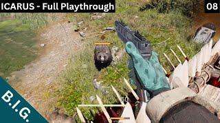 Icarus Full Playthrough - Day 08 - Homestead & Headstone missions and a few upgrades