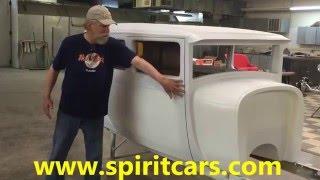 1928-1929 Ford Model A Sedan Fiberglass Body