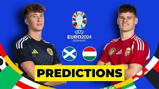 SCOTLAND VS HUNGARY | Match Preview and Prediction | EURO 2024