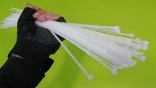 Ingenious way to repair broken plastic Using Cable Ties