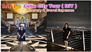 CEBU City Tour, Day 1  ( DIY ) TIPID TIPS (TRAVEL VLOG) / Itinerary & Travel Expenses | Irene Nicer