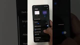Colour adjustment in samsung galaxy