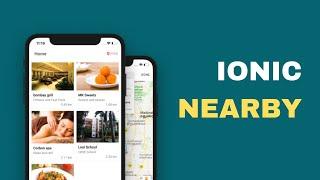 Ionic NearBy starter | Ionic Store Location - Ionic Themes & Starters