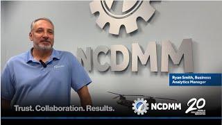 NCDMM Celebrates 20-Year Anniversary - Employee Testimonial - Ryan Smith