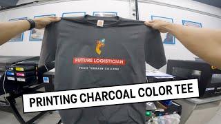 Printing Charcoal Color Tee | Brother GTX Pro Bulk [POV]