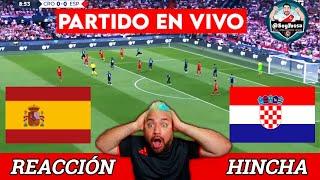 MAQUINA ROJA ESPAÑA 3-0 CROACIA  EN VIVO A EUROCOPA  2024Reaccion Hincha