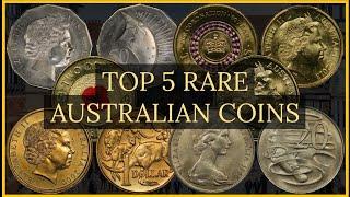 Top 5 Rare Australian Coins Worth Money – Do You Have One?