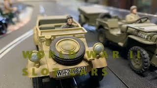 WWII Racing 1/32 scale slot cars.