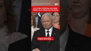 Kaczyński apeluje o wpłaty swoich wyborców po decyzji PKW