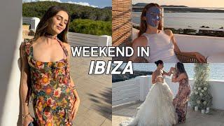 whirlwind weekend in Ibiza | weddings + looks + new hair routine