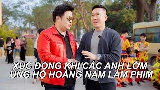 Bất ngờ được anh trai TỰ LONG, QUANG LÊ hỏi thăm phim Đèn Âm Hồn